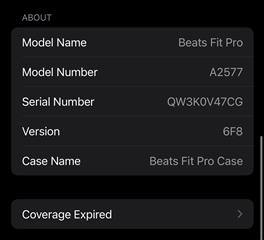 Beats Fit Pro Noise Cancelling True-Wireless Earbuds A2577 Black!